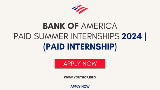 Bank of America Summer Internships 2024