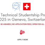 CERN Technical Studentship Program 2025