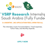 KAUST VSRP Research Internship 2025